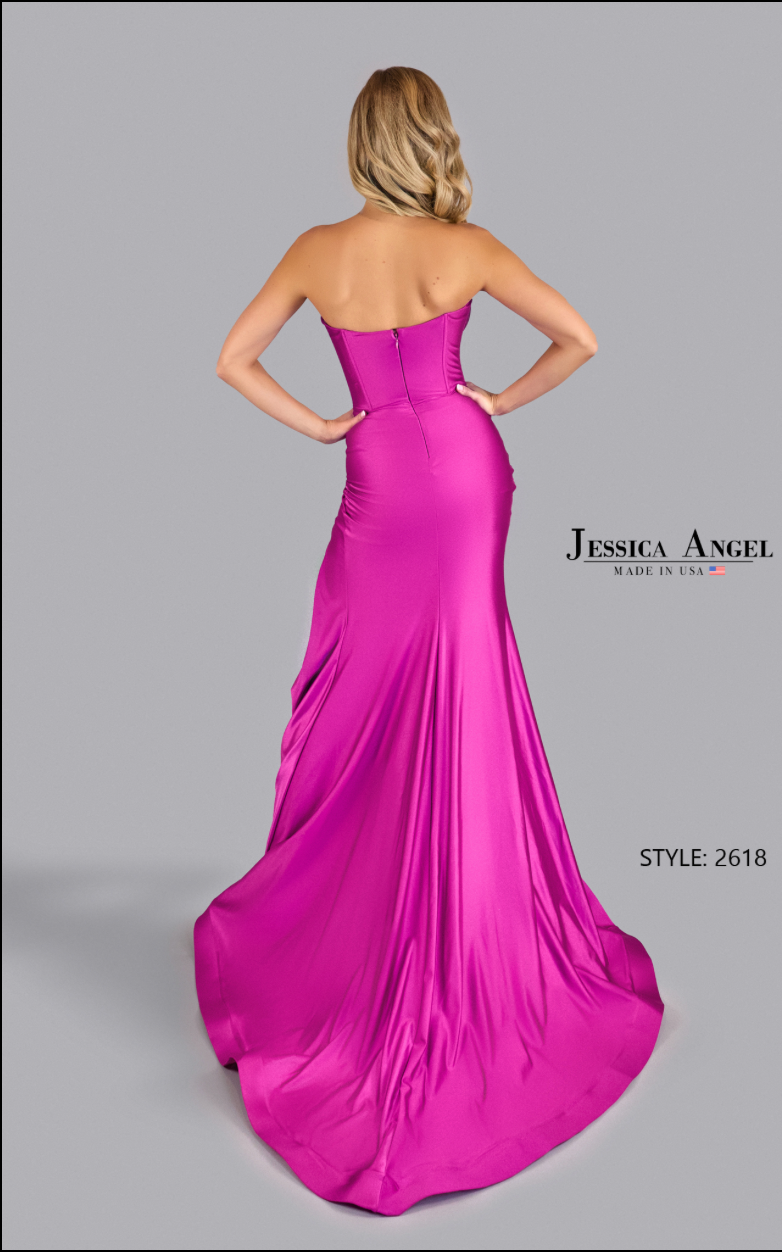 ワンピース PALM ANGELS Woman Dress Violet PWDB227S24FAB001 3636 Buy Jessica Angel Prom Dress Style 2618 | Always & Forever
